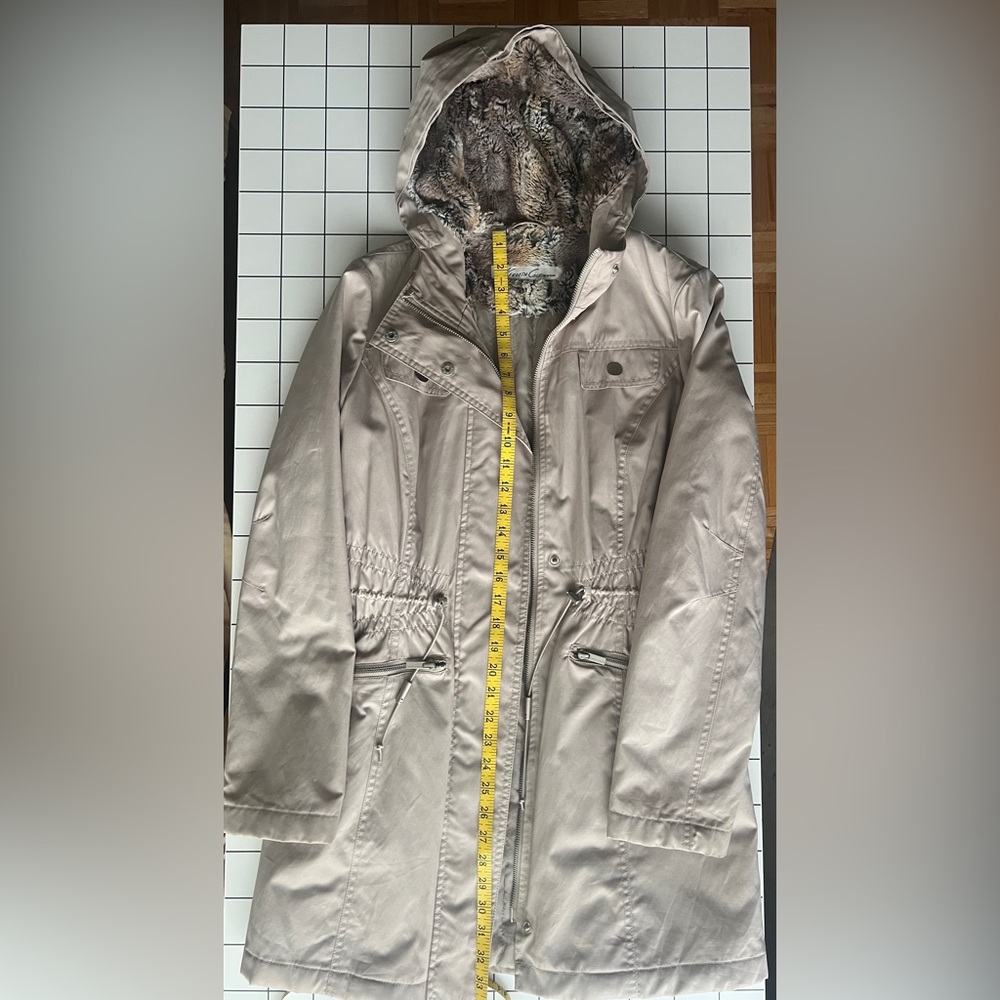 Kenneth Cole Women's Tan Utility Coat NWOT Size S